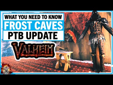 VALHEIM UPDATE – FROST CAVES – New Armor, Weapon, Build Pieces And New Creatures! Need To Know