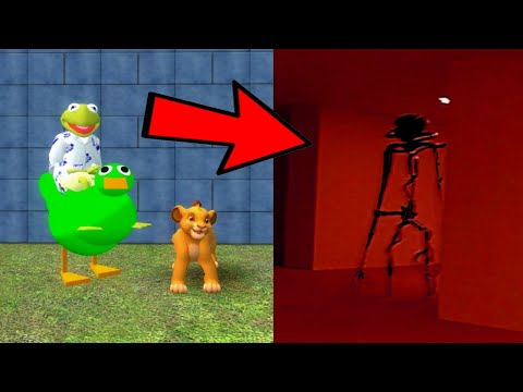VISITING THE SCARIEST BACKROOMS CREATURE – Garry's mod Sandbox