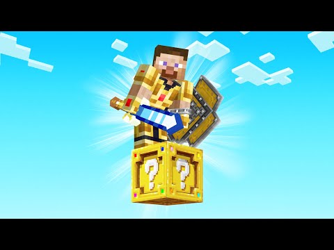 We Beat Minecraft With One Awesome Lucky Block