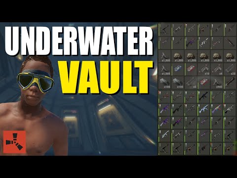 We Lived in a Crazy Underwater Vault in Rust