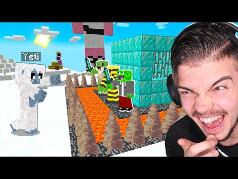 YETI vs TAJNA BAZA w Minecraft!