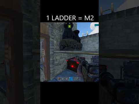 1 LADDER = M2 #rust #shorts #rustclips
