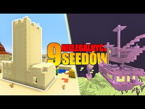 9 "NIELEGALNYCH" SEEDÓW w MINECRAFT!