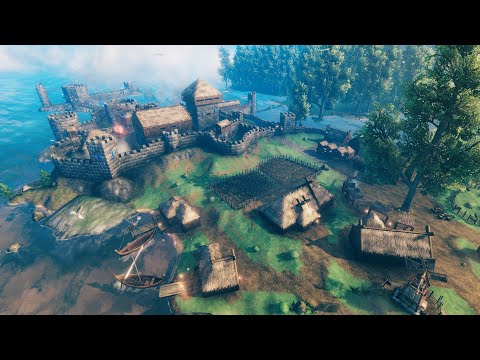 build the house | Valheim Gameplay | multiplayer | oo yaeh exe.