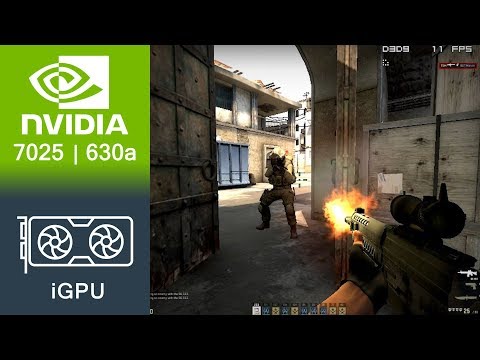 Counter-Strike Global Offensive Gameplay GeForce 7025 / nForce 630a