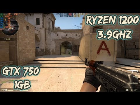 Counter Strike Global Offensive – Ryzen 3 1200 – GTX 750 1GB