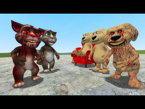 CURSED TALKING BEN VS TALKING TOM.EXE In Garry's Mod! (Talking Friends)