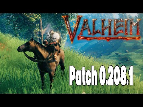 Лошадь в Valheim | Patch 0.208.1 или НИЧЕГО НОВОГО