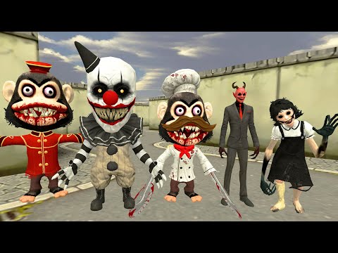 МОНСТРЫ ГОНЯЮТСЯ ЗА НАМИ В ЛАБИРИНТЕ DARK DECEPTION ► Garry's Mod