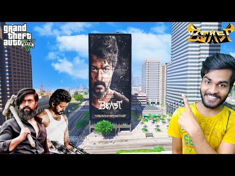 வாங்க BEAST and KGF 2 Movie – Ku போலாம் in GTA 5😍🔥 Gta 5 tamil | Gta 5 Tamil Movies | Gta Tamilan