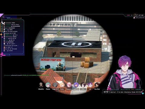 【Multi POV | Nijisanji EN】Sniper Uki in Action in Garry’s Mod TTT
