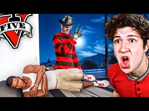 ENTRO a los SUEÑOS de FRANKLIN en GTA 5… 💤☁️ (Mods)