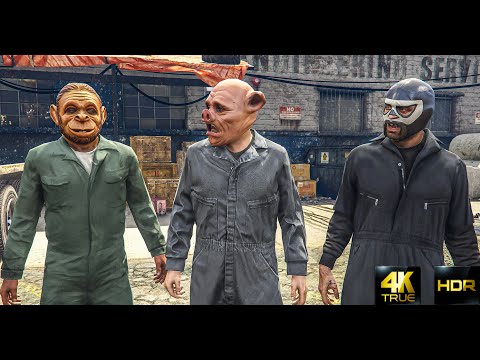 Face Off|The Blitz Play Heist|Grand Theft Auto V – Part 11 – 4K