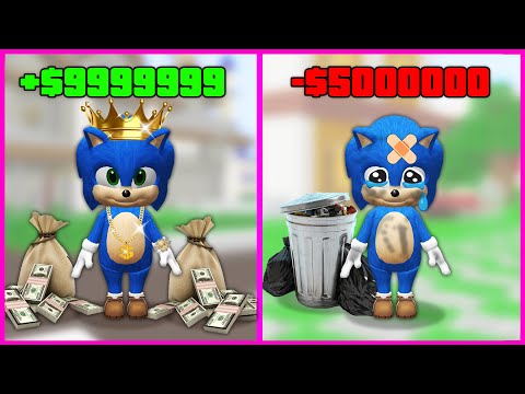 FAKİR BEBEK SONİC VS ZENGİN BEBEK SONİC! 😱 – Minecraft