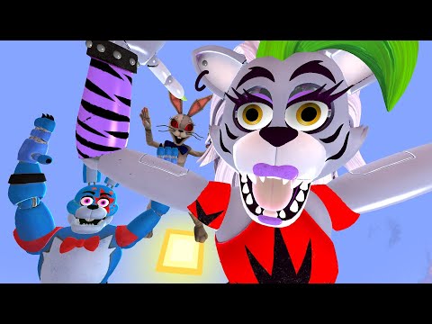FNAF Security Breach Ragdolls Funny Moments #23 – Garry's Mod (Glamrock)