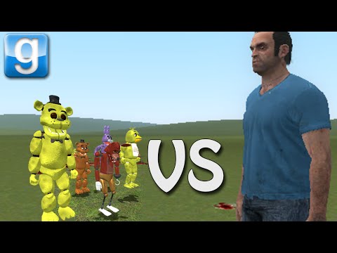 Gmod TITANS vs ANIMATRONICS! (Garry's Mod Sandbox)