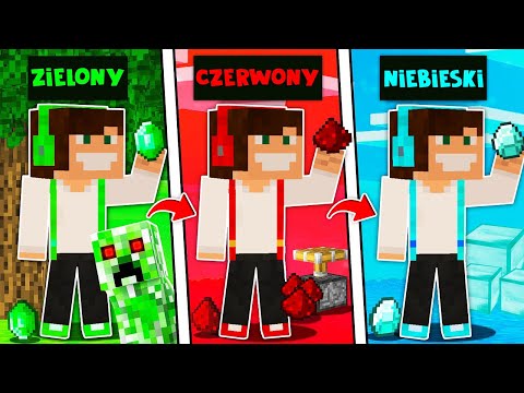 GPLAY UŻYWA TYLKO JEDNEGO KOLORU Z LUMI W MINECRAFT?! GPLAY & LUMI