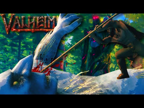 Hands Down My New Favorite Weapon In Valheim | Valheim Gameplay/Lets Play, Barbarian Challenge E4