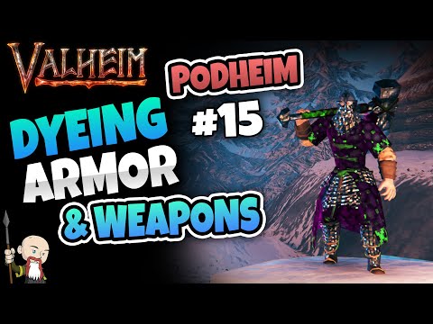 Hidden Patch Notes! Dyeing Armor! Fastest Weapon! – Podheim: Valheim Podcast #14