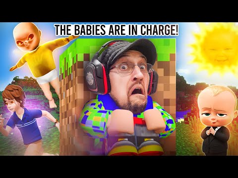 HIDE n' SEEK from the BABIES! Baby in Yellow vs Boss Baby vs Ice Age Baby (Minecraft in Garry's Mod)