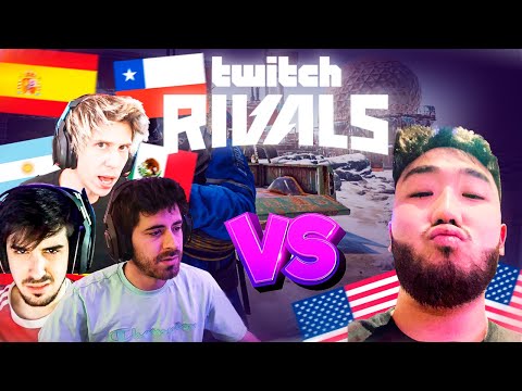 HISPANOS (Ñ) VS USA – TWITCH RIVALS  RUST – Gameplay español