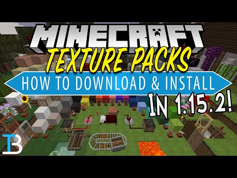 How To Download & Install Texture Packs in Minecraft 1.15.2 on PC