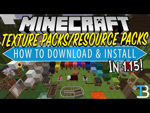 How To Download & Install Texture Packs/Resource Packs in Minecraft 1.15