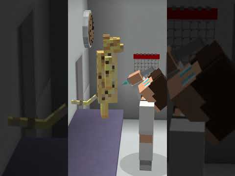 HUNDE vs KATZEN – ZUM TIERARZT MÜSSEN | Minecraft #SHORTS