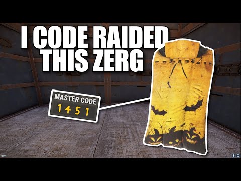 I CODE RAIDED a ZERG FOR ALL OF THEIR LOOT | Solo Rust (4 of 5)