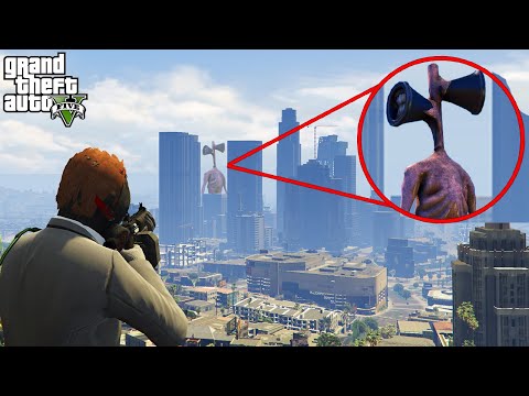 I Found Siren Head on GTA 5 Ep.27 (Grand Theft Auto V)