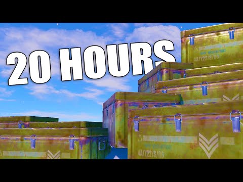 i played rust for 20 hours and this is what happened…