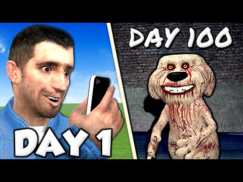 I Survived 100 Days as TALKING BEN! – Garry's Mod Gameplay