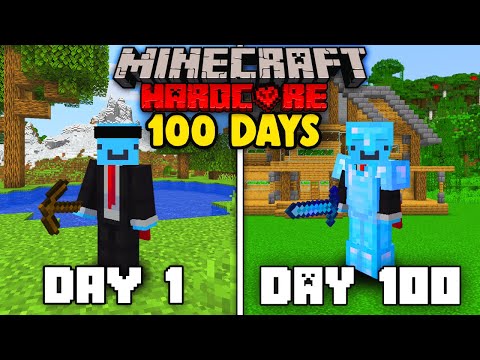 I Survived 100 Days in Minecraft Hardcore… Here's What Happened…