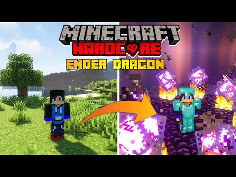 I Survived in Ender Dragon's world in Minecraft (Hindi)