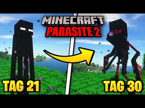 Ich habe 30 TAGE MINECRAFT mit PARASITEN gespielt… [Staffel 2]