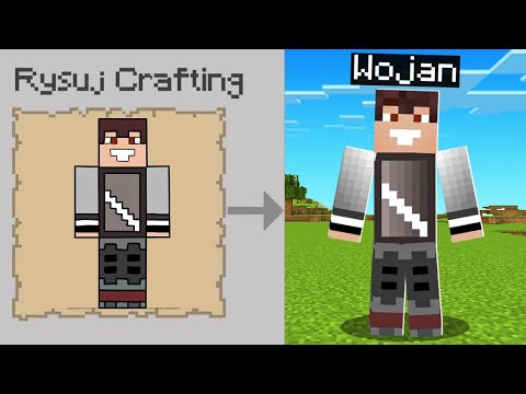 JESTEM OSOBĄ Z WOJANOWIC JAKĄ NARYSUJĘ w Minecraft! (WOJAN, PALION, KATI, NOOBEK, ON z Wojanowic)