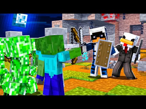 KENDAL E BELLAFACCIA DIFENDONO IL MONDO DALL'INVASIONE – MINECRAFT ITA