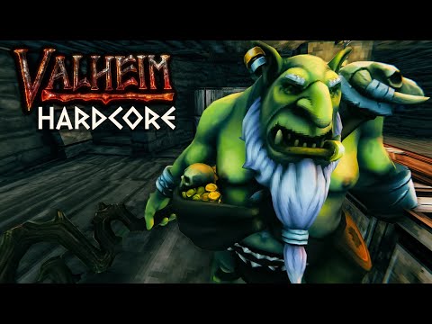 KNARR'S SHOP OPENS In Valheim! Valheim Hardcore (Ep1)