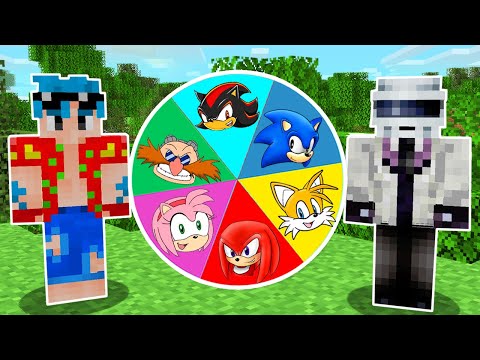¡LA RULETA DE SONIC! 🎯🦔 – PRUEBA TU SUERTE EN MINECRAFT
