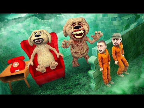 LABERINTO SCP – ¡NOS PERSIGUE Talking BEN.EXE en EL LABERINTO! ¡CRIATURAS en GARRY'S MOD!