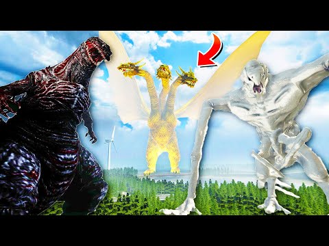 LAND OF KAIJU! Shin Godzilla, King Ghidorah & MORE (Garry's Mod)