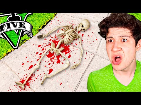 Le ROMPO TODOS los HUESOS a un ESQUELETO en GTA 5! 💀🦴 (Mods)