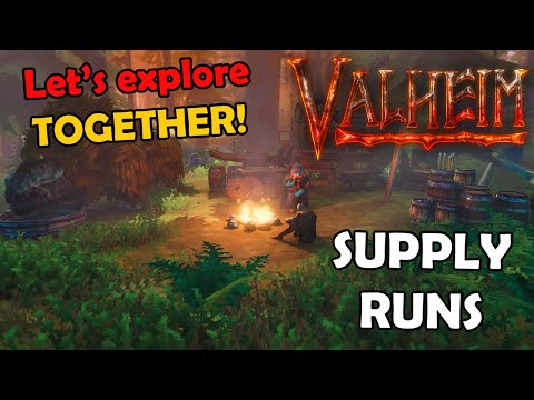 LIVE | BoosterHeim Server 2.0 – Supply Runs – let's explore & build TOGETHER In Valheim