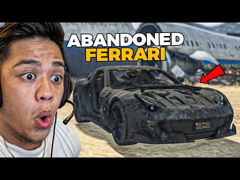 Lumang ABANDONED FERRARI – NASA JUNKSHOP LANG | GTA V Roleplay