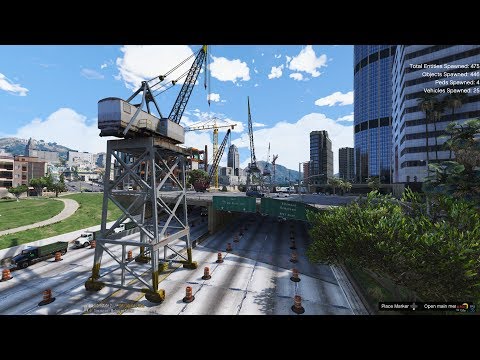 Massive Construction Site in the City Final (Grand Theft Auto 5 Gameplay)