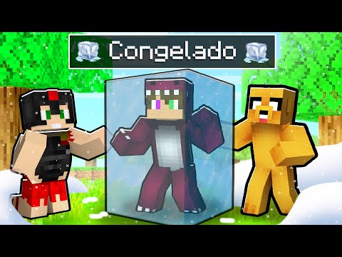 ME CONGELAN EN MINECRAFT 😭 RAPTOR en MINECRAFT ROLEPLAY