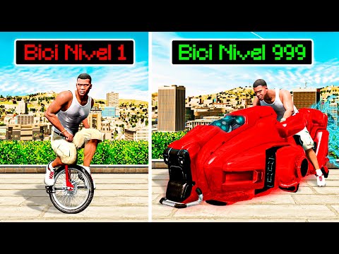 MEJORANDO de la PEOR a la MEJOR BICI en GTA 5! 🚴🛠️ (Mods)