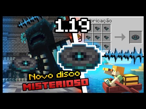 MINECRAFT 1.19 – NOVO DISCO DE MÚSICA MISTERIOSO ADICIONADO E MELHORIAS NO ALLAY