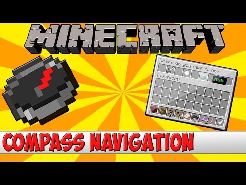 Minecraft Bukkit Plugin – Compass Navigation – Tutorial