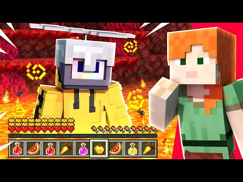 MINECRAFT BUT ITS IMPOSSIBLE TO DIE